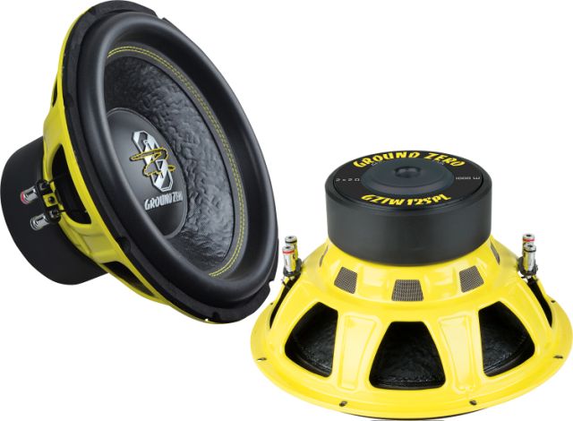 Автомобильный сабвуфер Ground Zero GZIW 12SPL Автомобильный сабвуфер Ground Zero GZIW 12SPL
